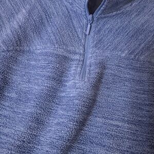 Ladies Blue Quarter-Zip Sweater/Sweatshirt Type